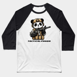 Tactical Panda Baseball T-Shirt